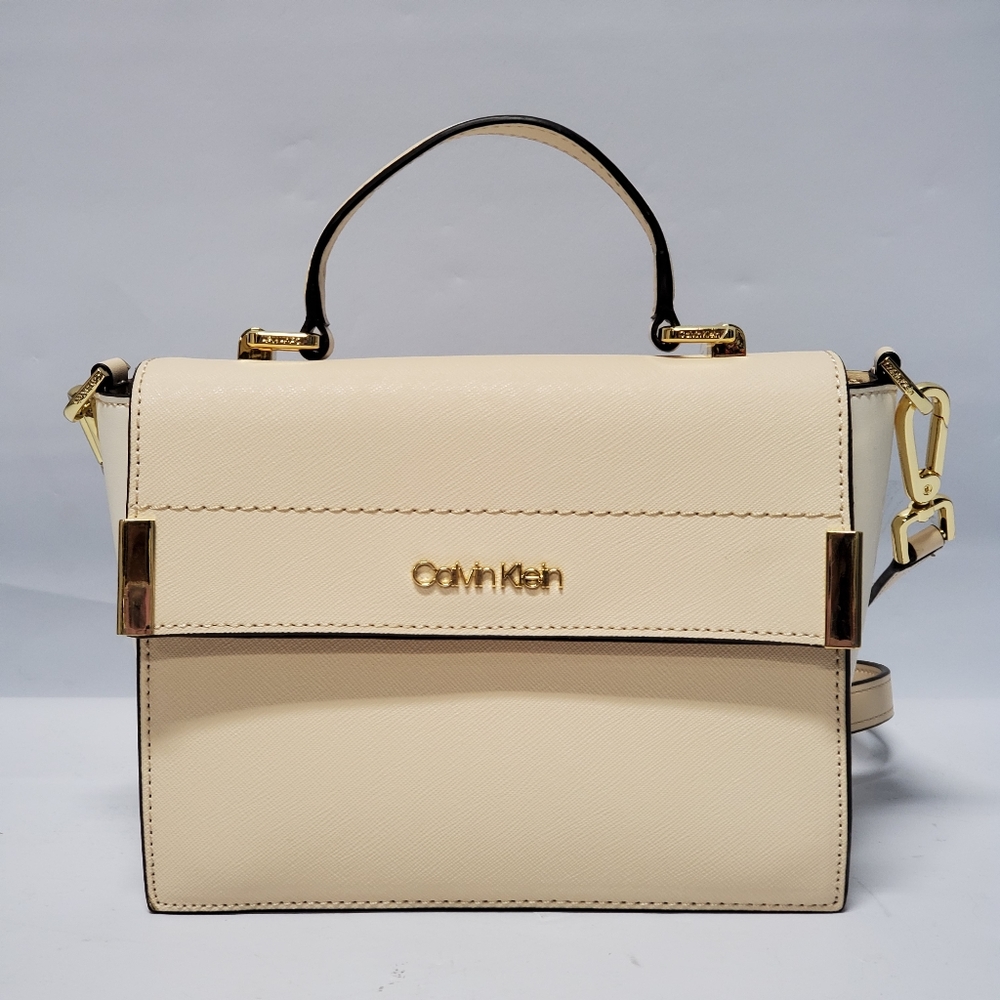 Calvin Klein Raelynn Small Saffiano Crossbody